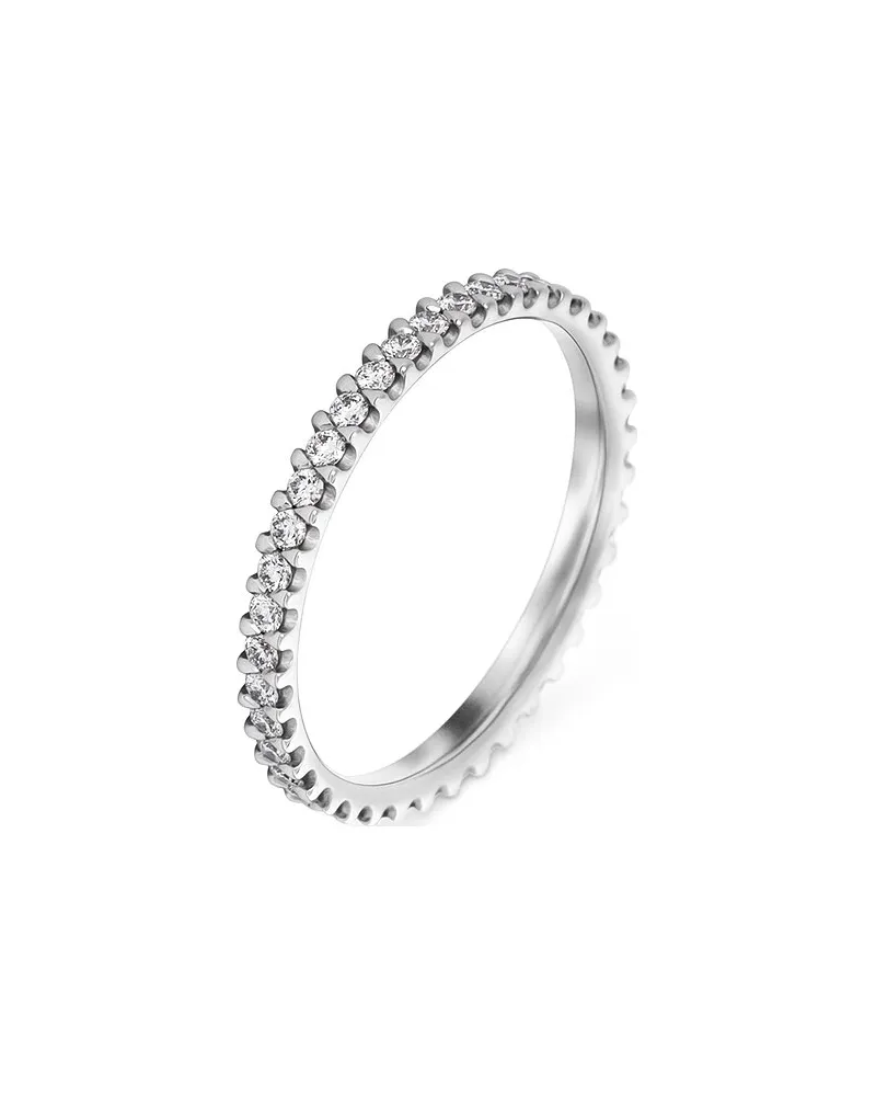 Christ Damenring Weißgold