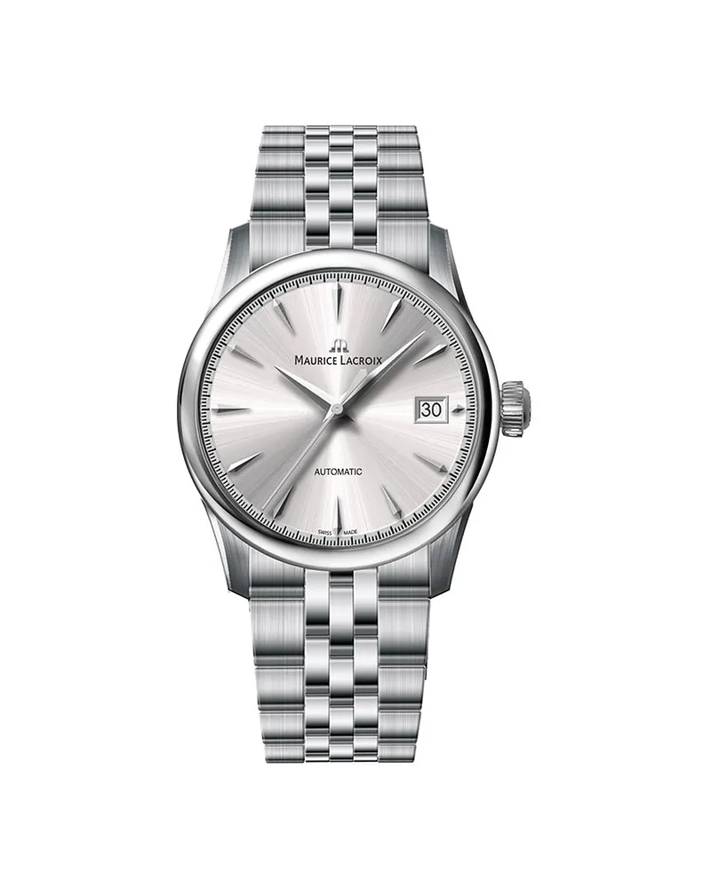 Maurice Lacroix Damenuhr 1975 Automatic Silber