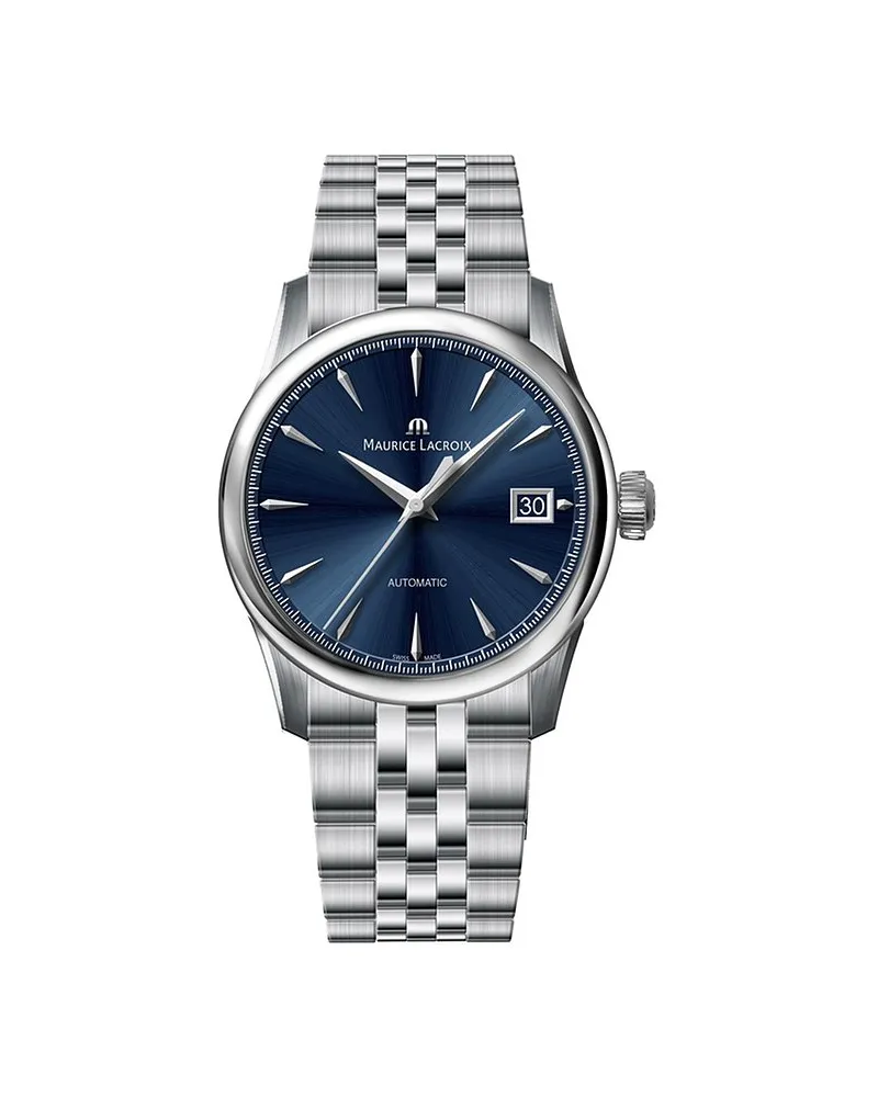 Maurice Lacroix Damenuhr 1975 Automatic Silber