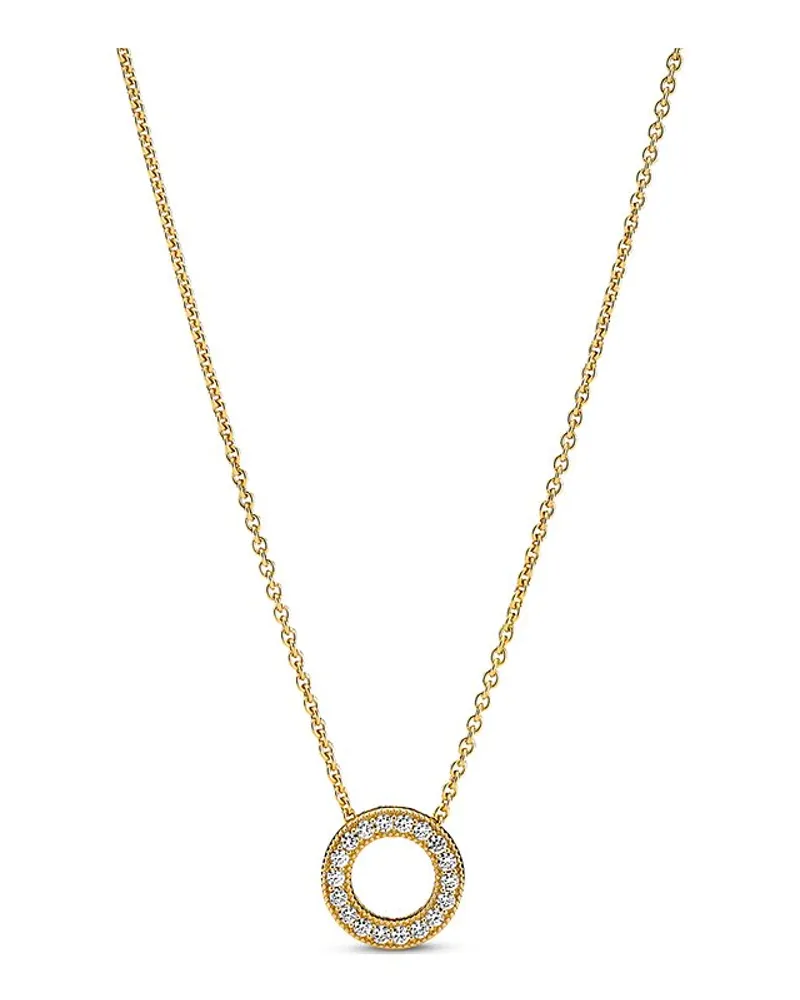 Pandora Kette Signature Gold