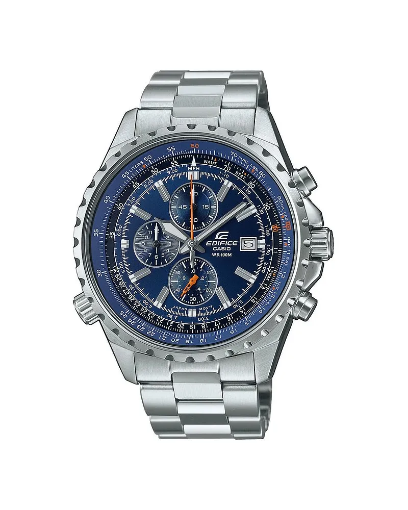 Casio Herrenuhr EDIFICE Classic Silber