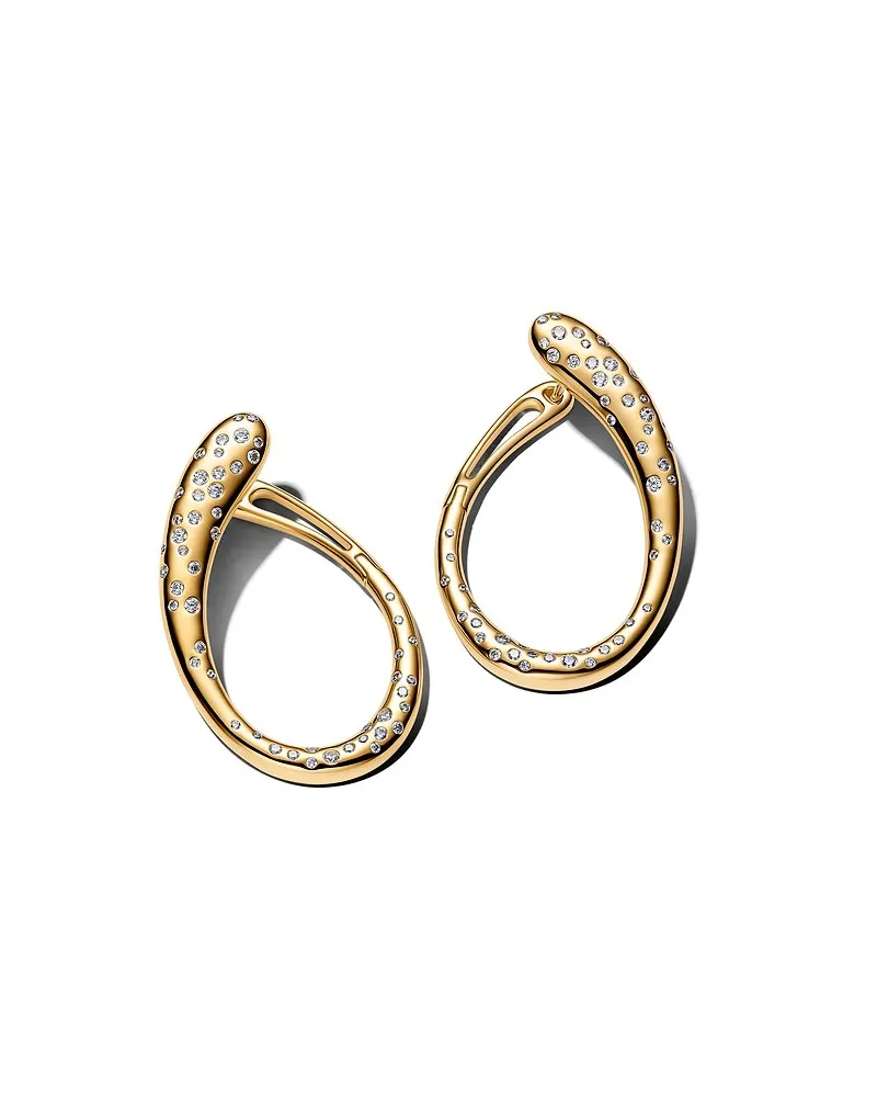 Pandora Creolen Essence Gelbgold