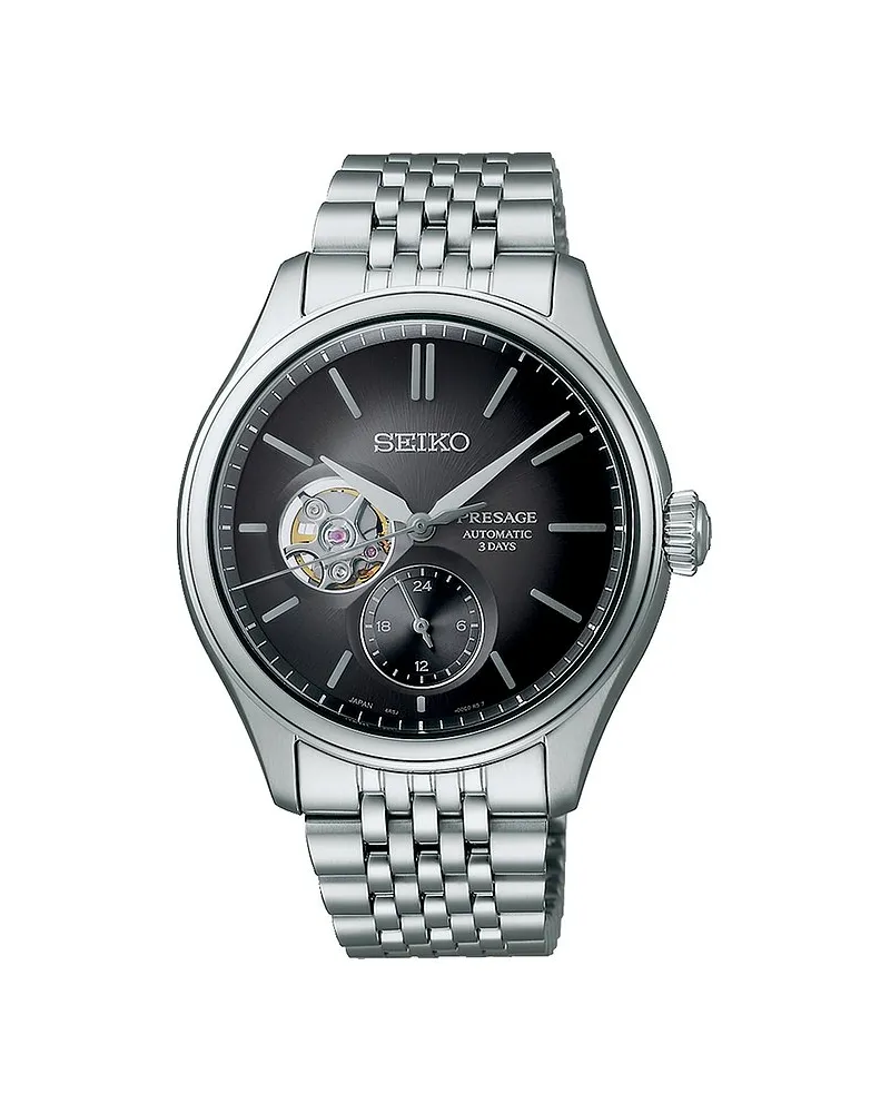 Seiko Herrenuhr Presage Classic Series Silber