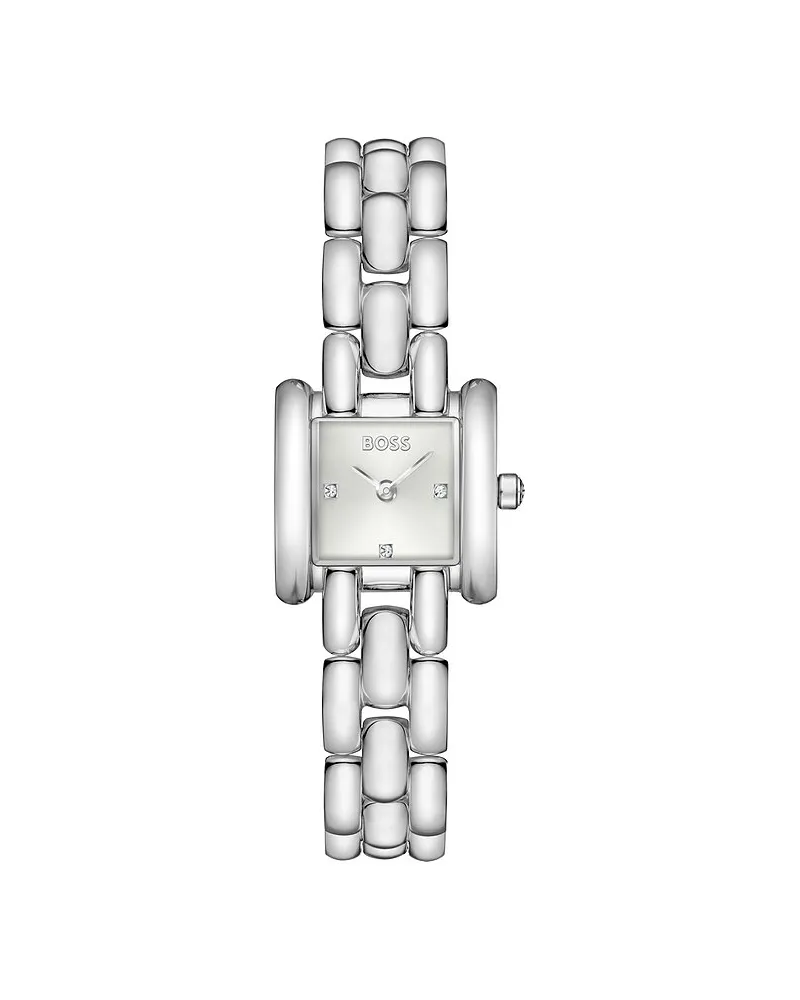 HUGO BOSS Damenuhr VIOLET Silber