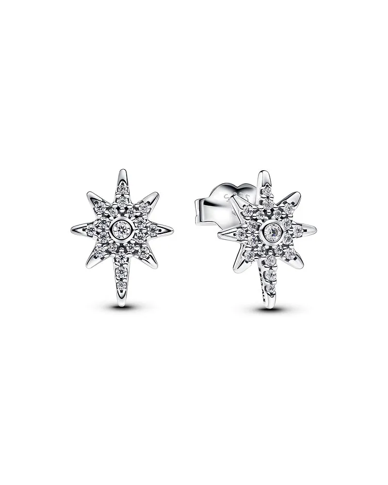 Pandora Ohrstecker Moments Silber