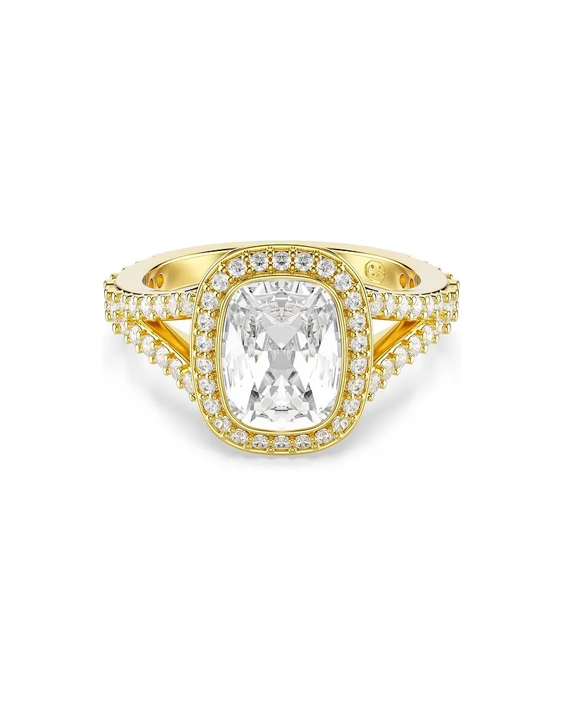 Swarovski Damenring Una Angelic Gelbgold