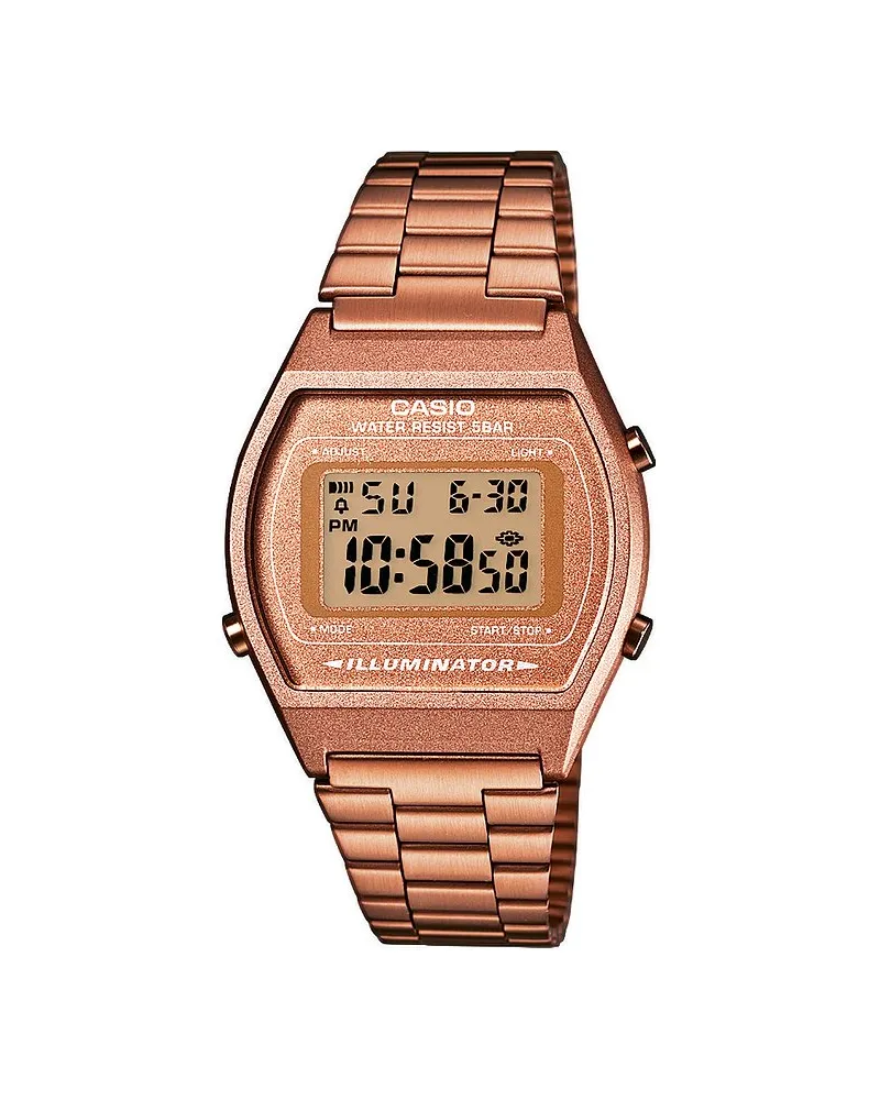 Casio Unisexuhr Vintage Roségold