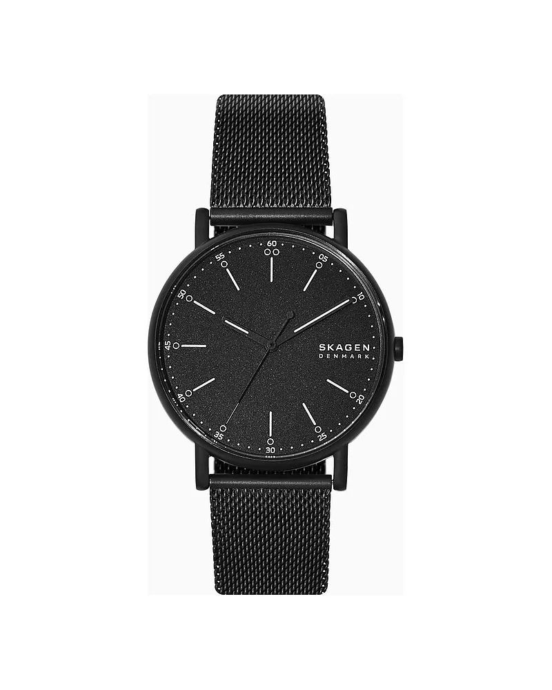 Skagen Herrenuhr Schwarz