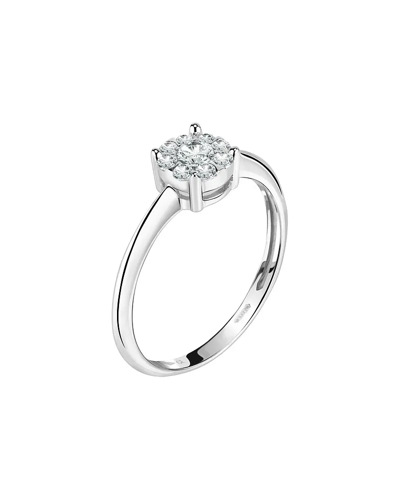 Christ Damenring Weißgold