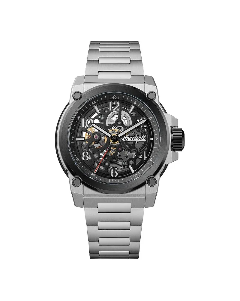 Ingersoll Herrenuhr The Anvil Silber
