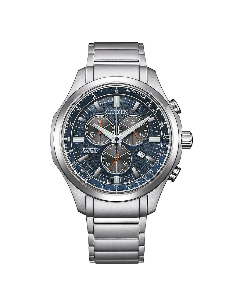 Citizen Chronograph Eco-Drive Taucher Silber