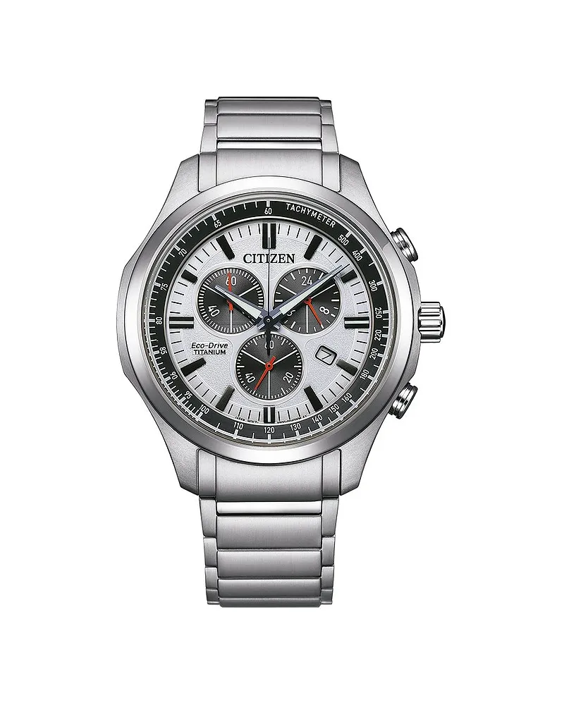 Citizen Chronograph Eco-Drive Taucher Silber