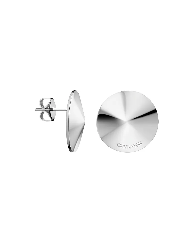 Calvin Klein Ohrstecker Spinner Silber