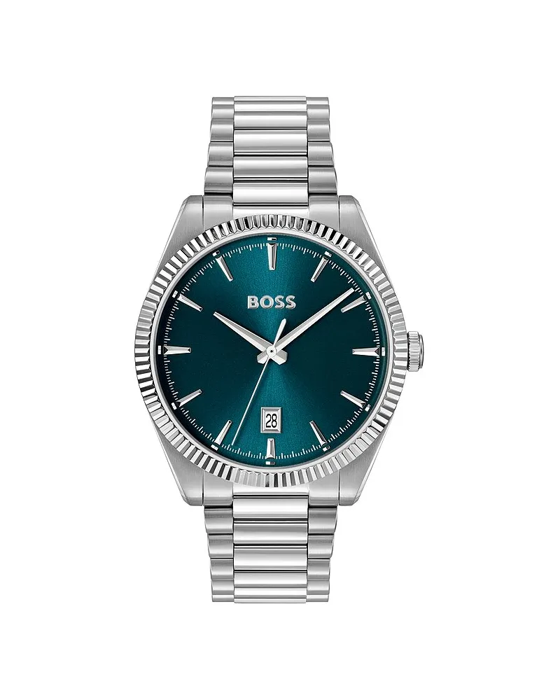 HUGO BOSS Herrenuhr CHESWICK Silber