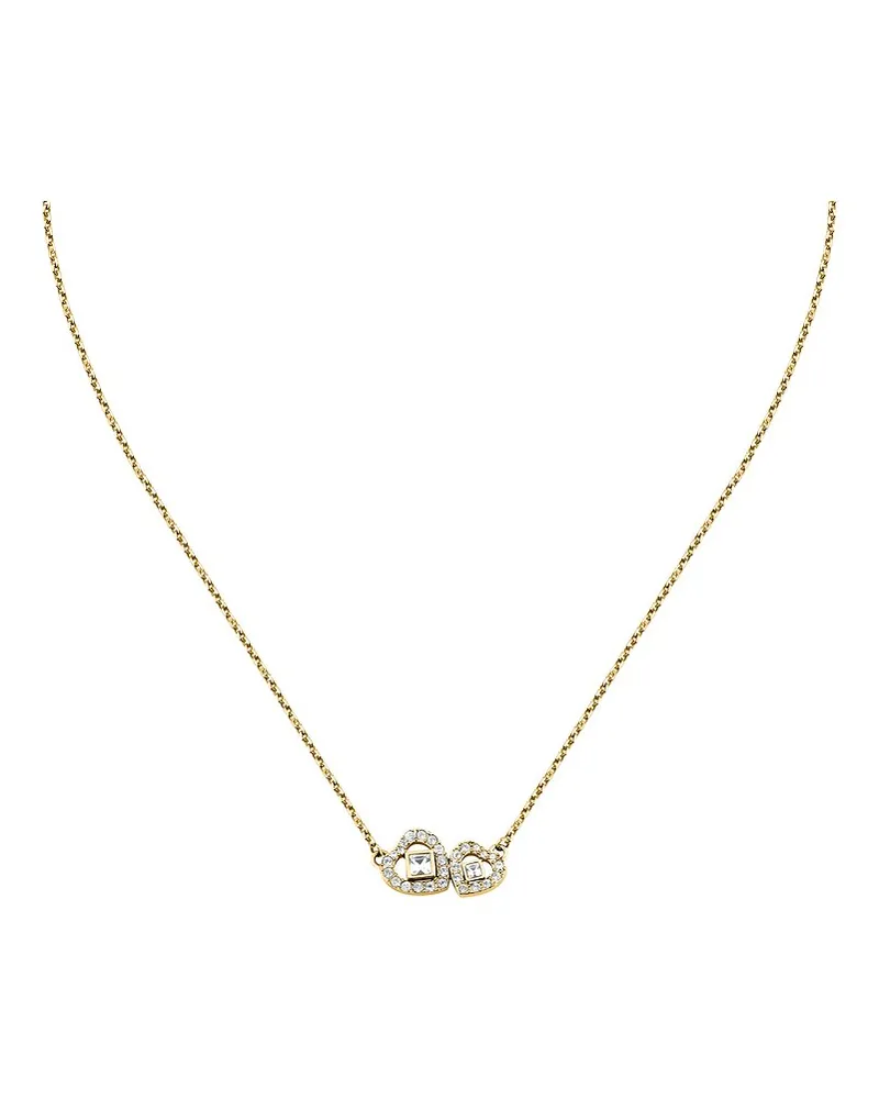 Karl Lagerfeld Kette Crystals Gelbgold