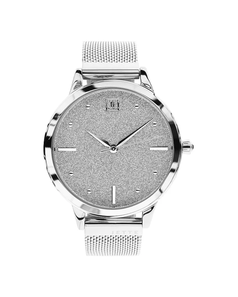 JETTE Damenuhr GLOSSY Silber