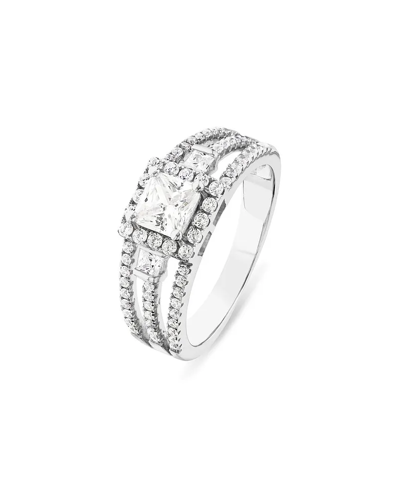 FAVS. Damenring Silber