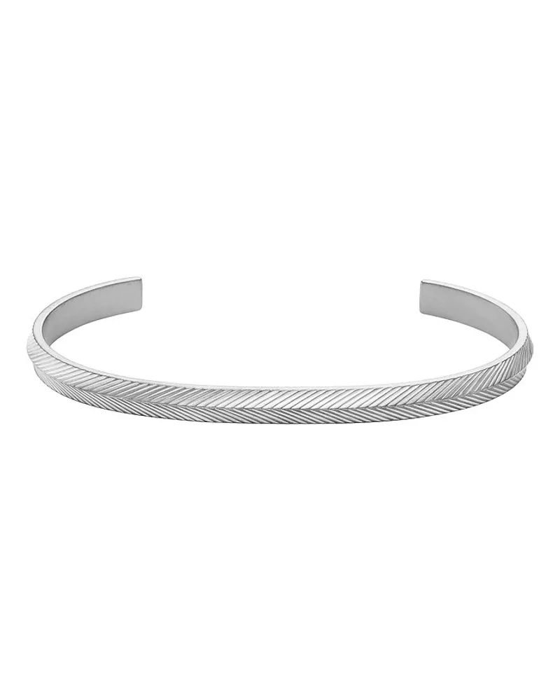 Fossil Armreif HARLOW Silber