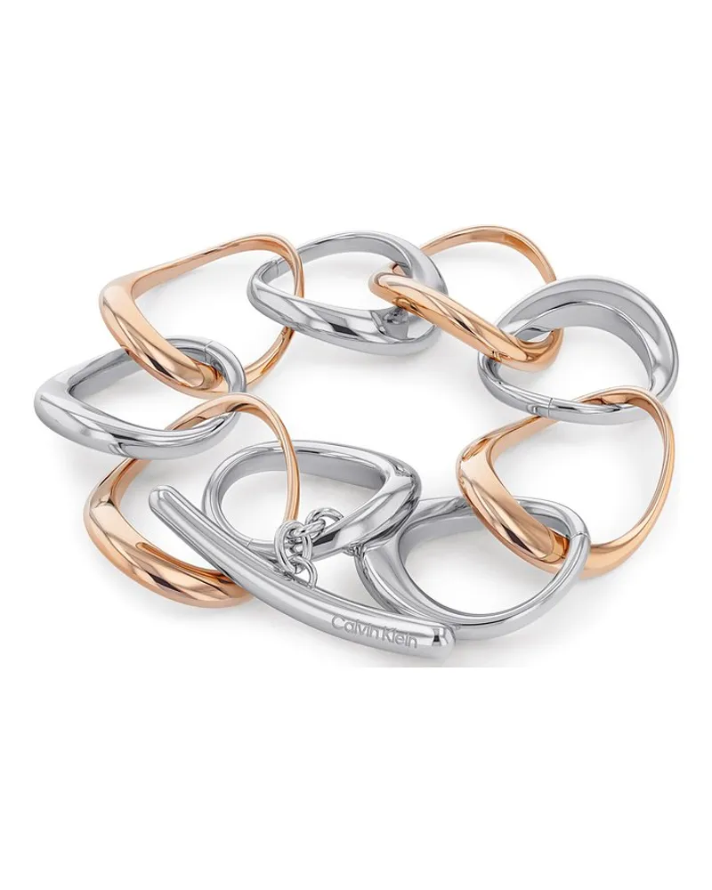 Calvin Klein Armband Sculptural Bicolor