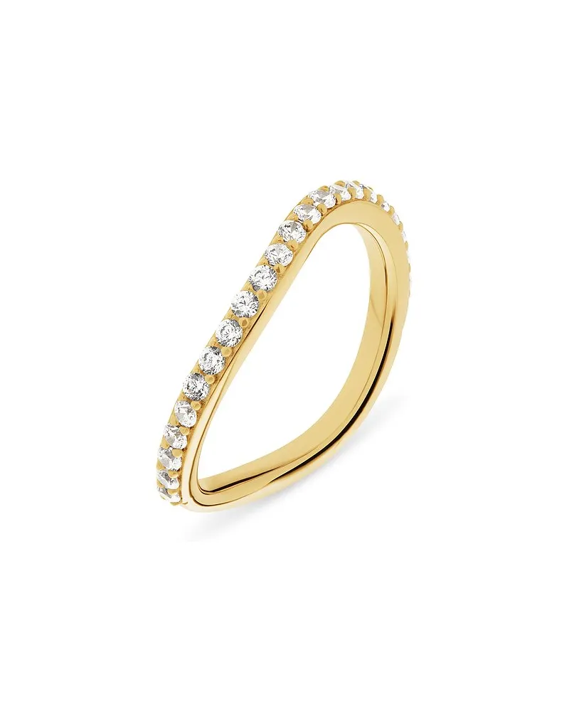 Esprit Damenring Sparkling Wave Gelbgold