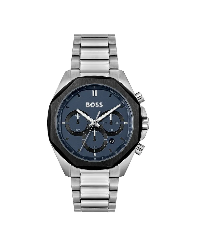 HUGO BOSS Chronograph Silber