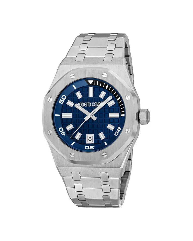 Just Cavalli Herrenuhr Men Silber