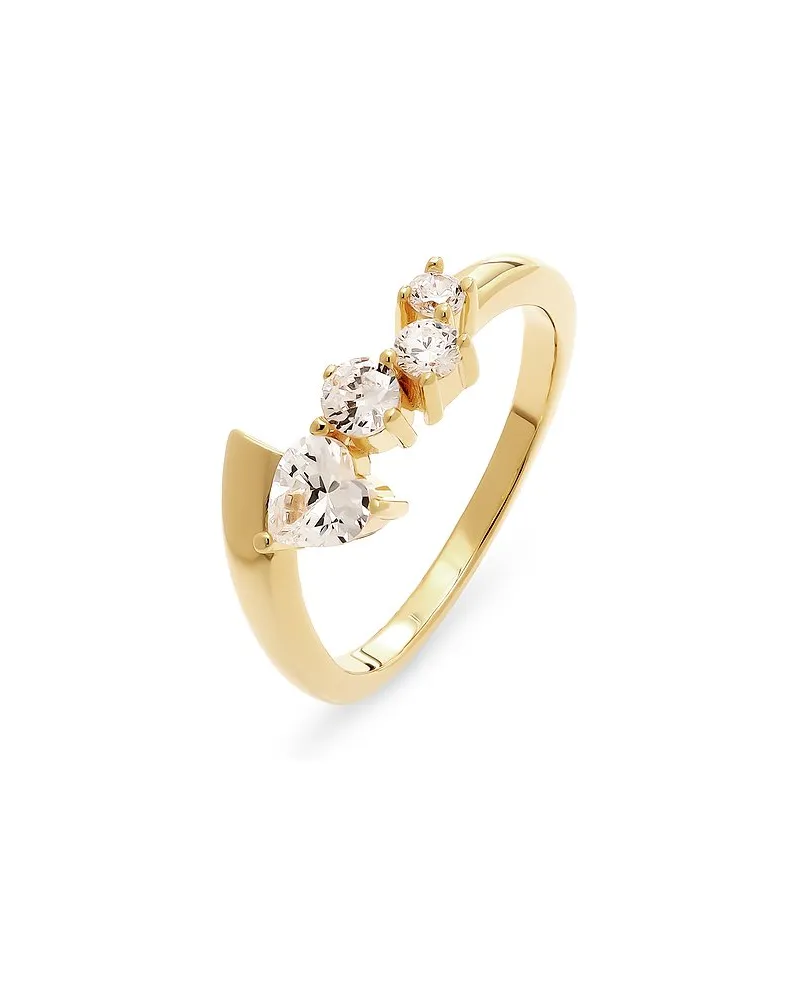 JETTE Damenring METEOR Gelbgold