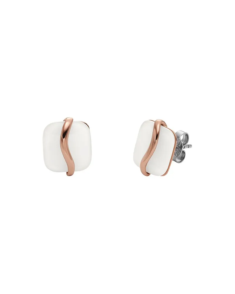 Skagen Ohrstecker SOFIE SEA GLASS Roségold