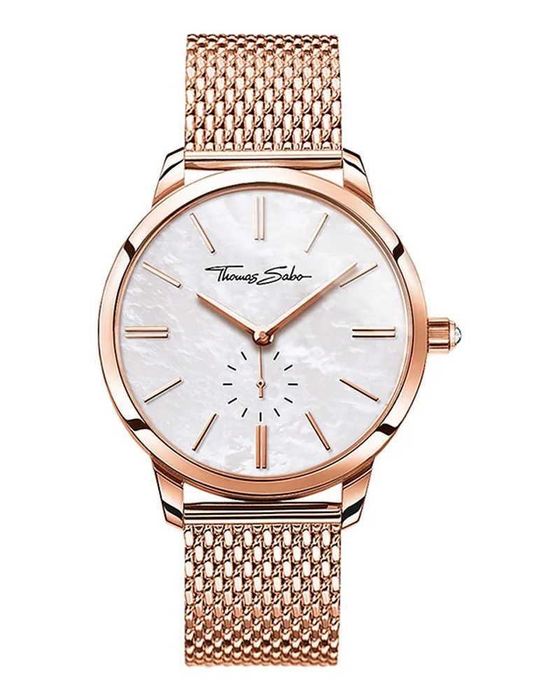 Thomas Sabo Damenuhr Sterling Silver Roségold