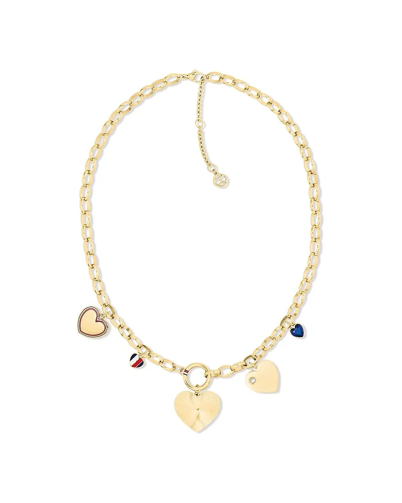 Tommy Hilfiger Kette HEART CHARMS Gold