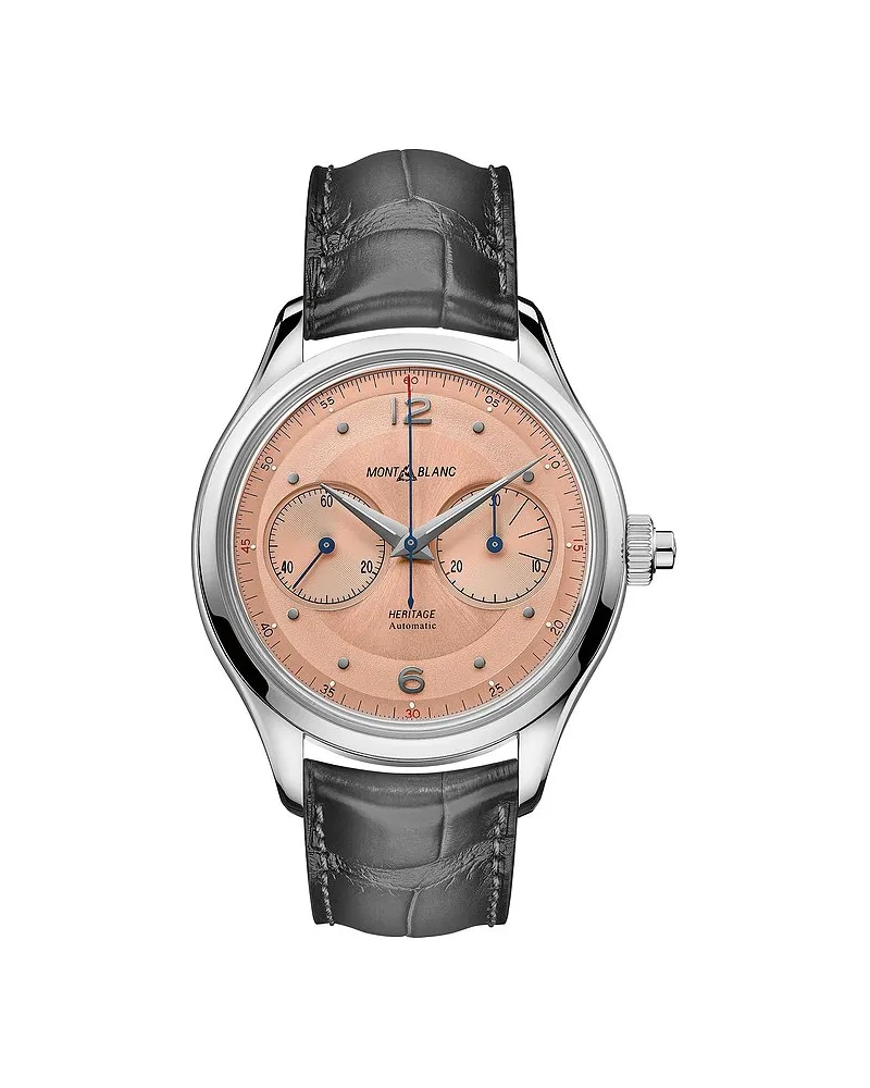Montblanc Chronograph Heritage Silber
