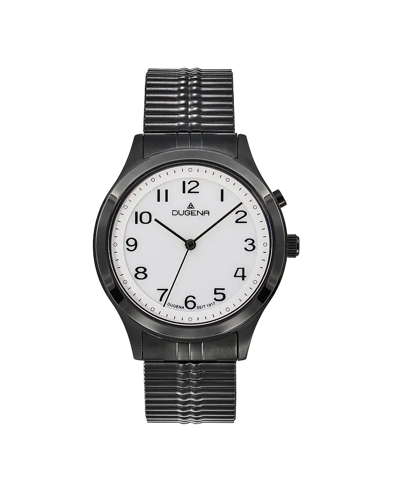 Dugena Herrenuhr Bari Licht Schwarz