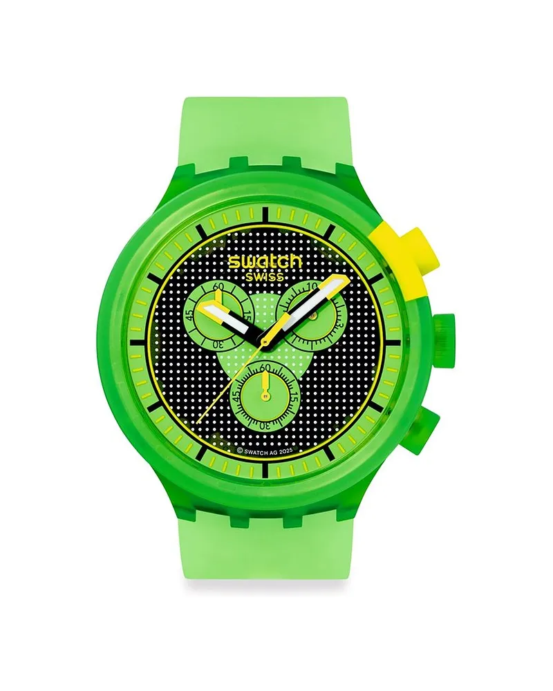 Swatch Unisexuhr 2606 SWATCH SMASH IT Grün