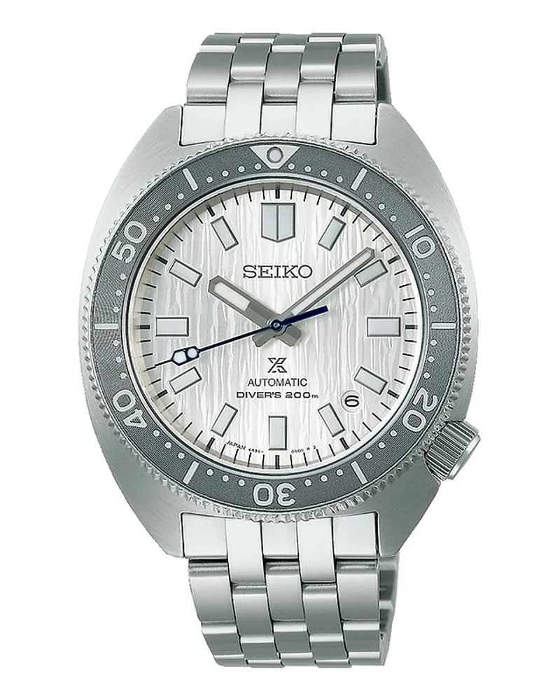 Seiko Taucheruhr SEA Automatic Divers 110th lim. Edition Silber