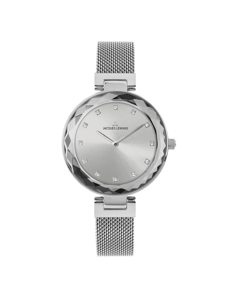 Jacques Lemans Damenuhr Milano Silber