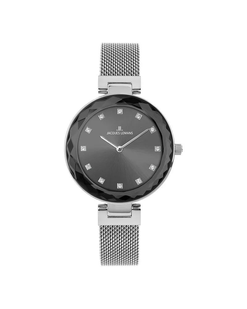 Jacques Lemans Damenuhr Milano Silber