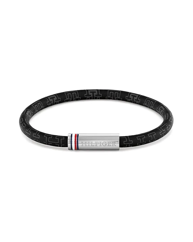 Tommy Hilfiger Armband PRINTED CORD Silber