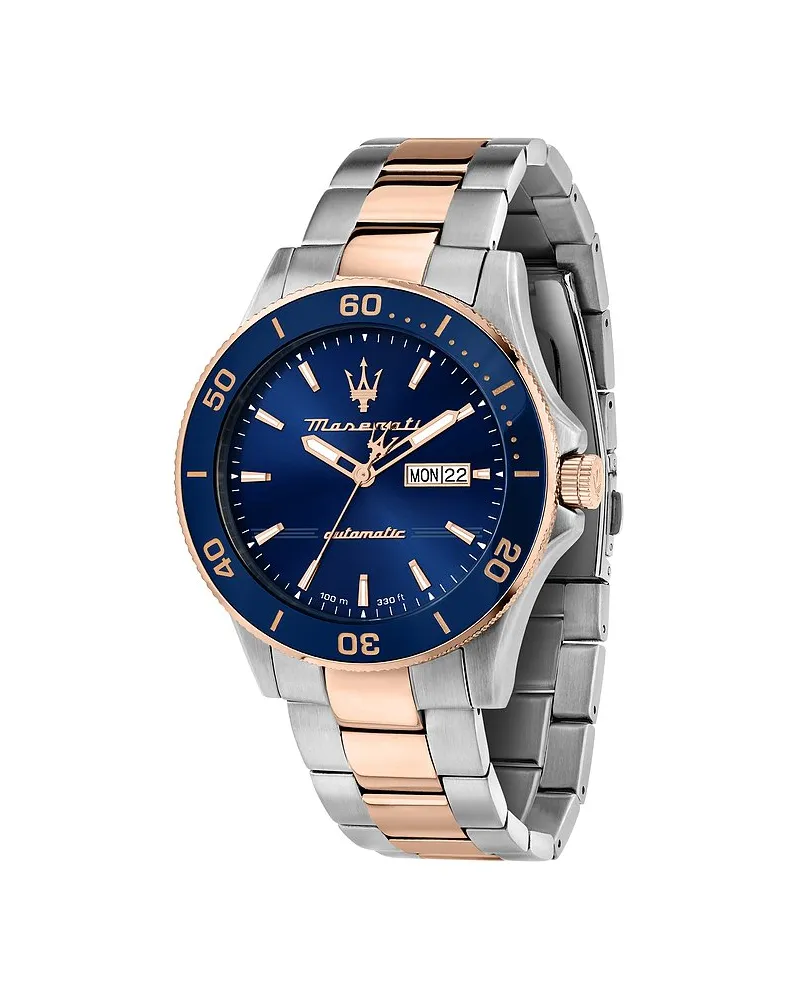 Maserati Herrenuhr Competizione Silber