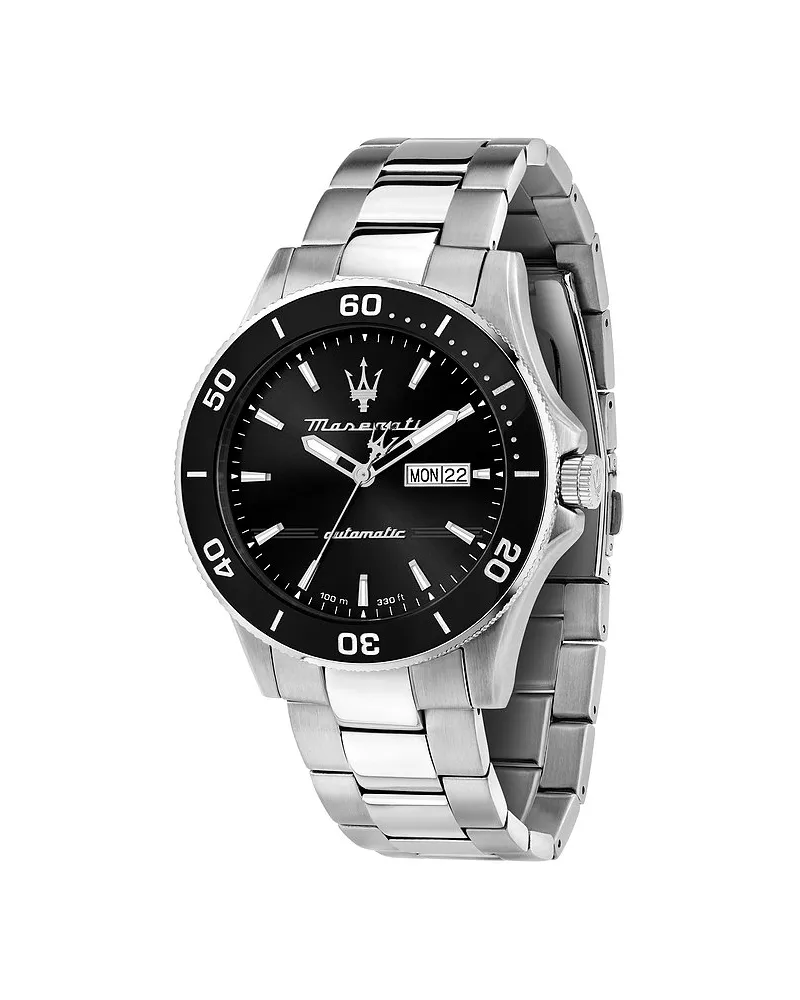 Maserati Herrenuhr Competizione Silber