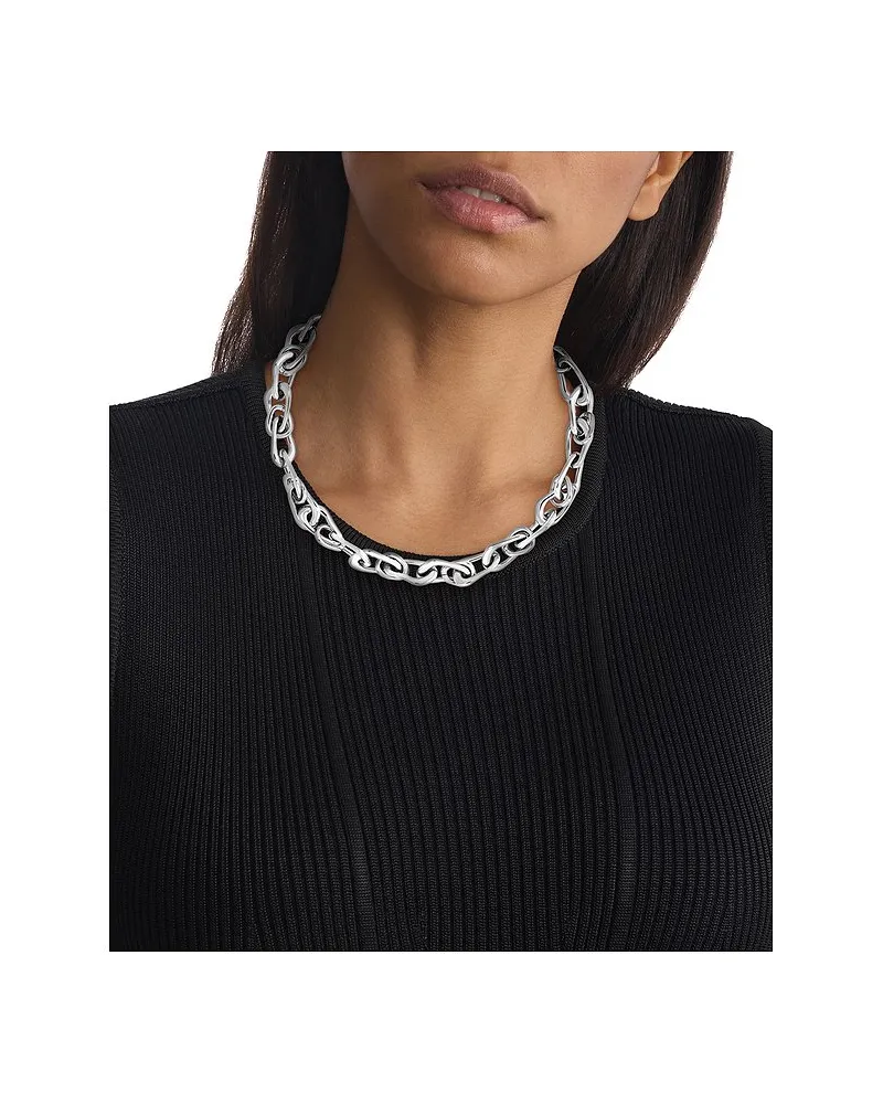 Calvin Klein Kette STATEMENT LINKS Silber