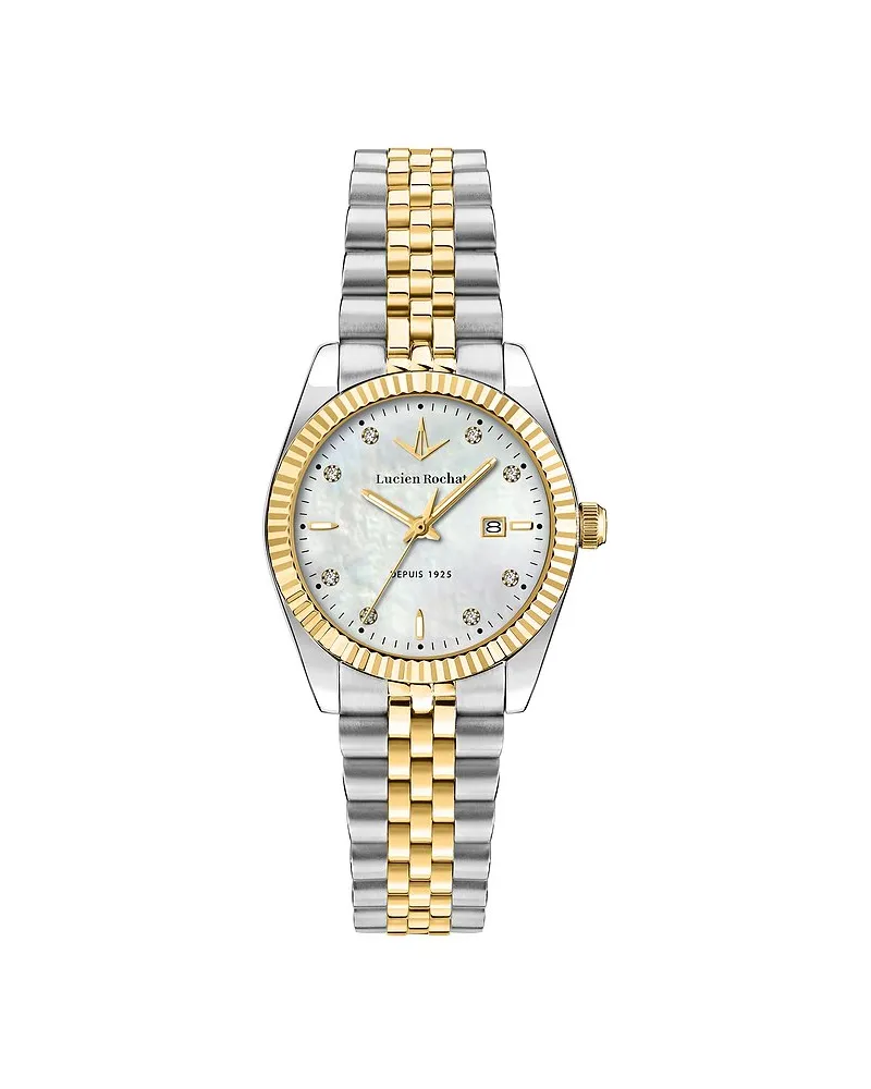 Lucien Rochat Damenuhr Bienne 31mm Silber