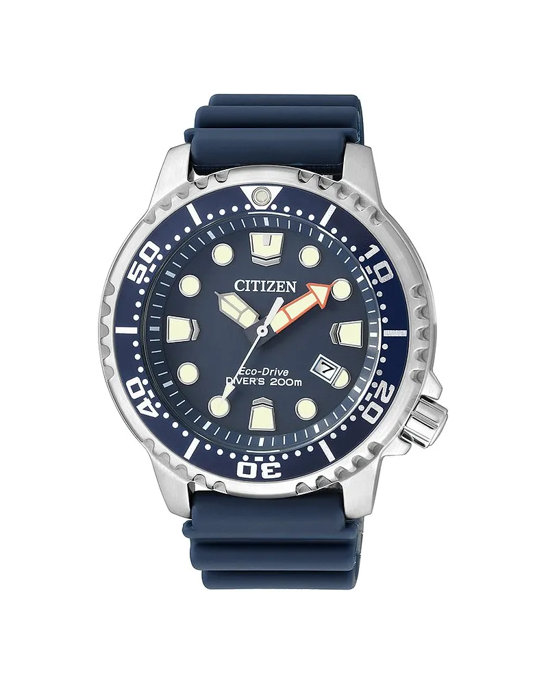 Citizen Herrenuhr Promaster Marine Eco Drive Silber