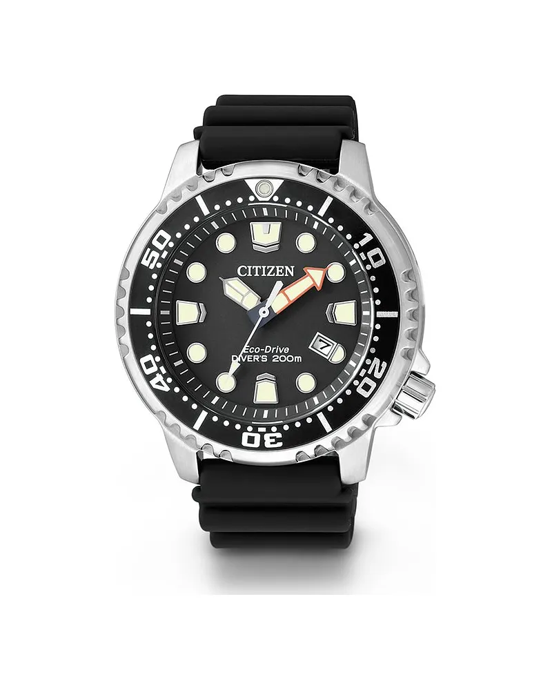 Citizen Herrenuhr Promaster Marine Eco Drive Silber