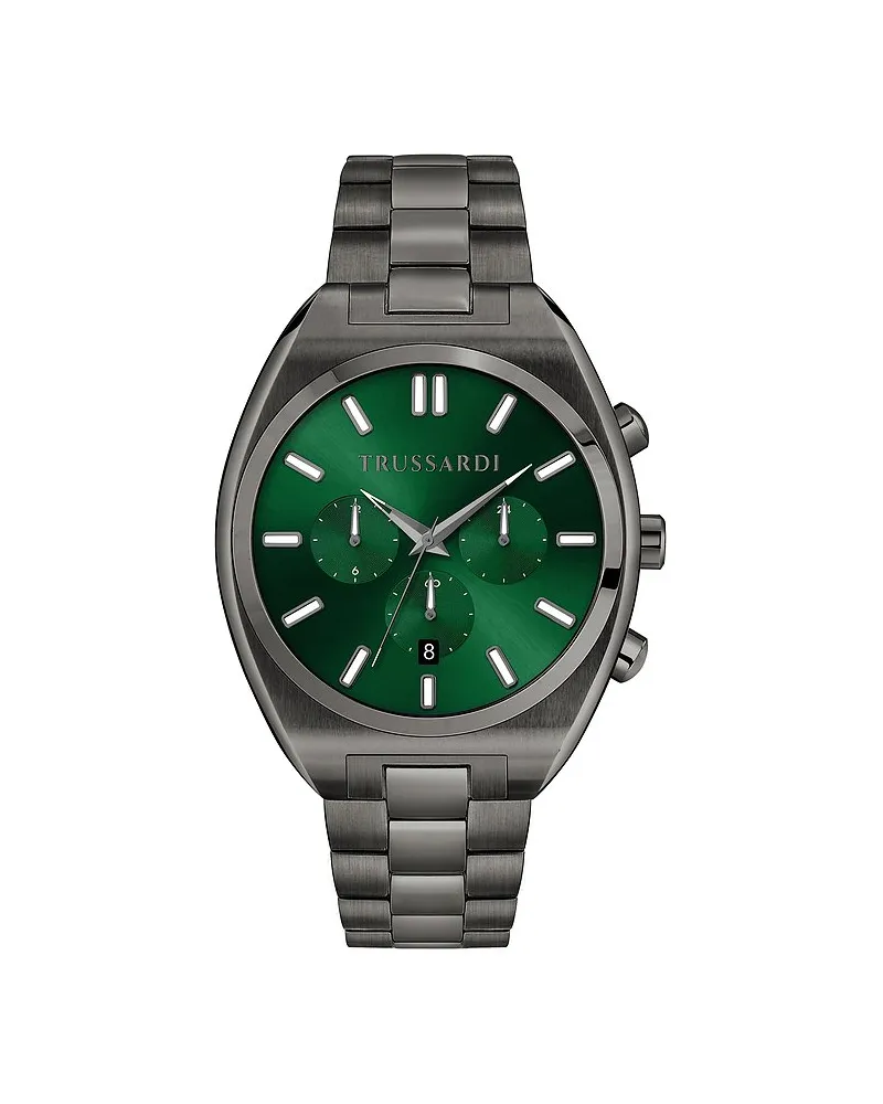 Trussardi Herrenuhr Metropolitan Grau