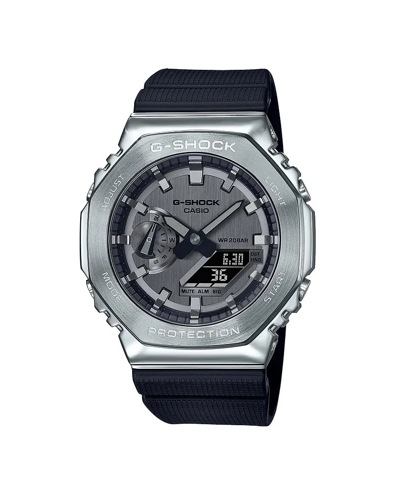 Casio Herrenuhr G-Shock Mandalorian classic Silber