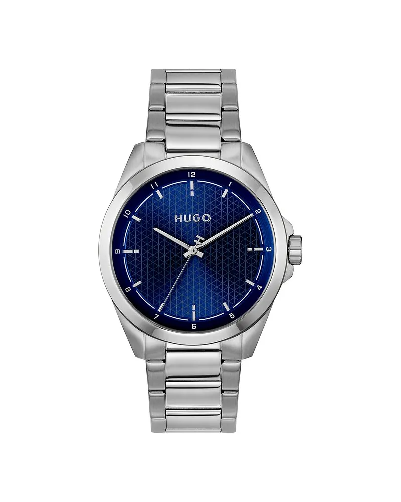 HUGO BOSS Herrenuhr #SEAM Silber