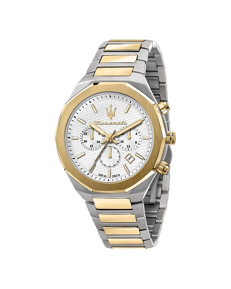 Maserati Chronograph Stile Bicolor