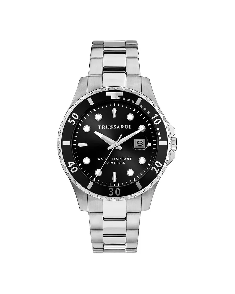Trussardi Herrenuhr City Life Silber