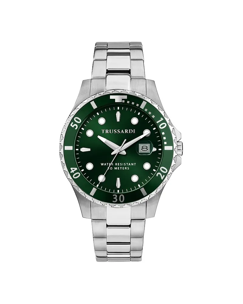 Trussardi Herrenuhr City Life Silber