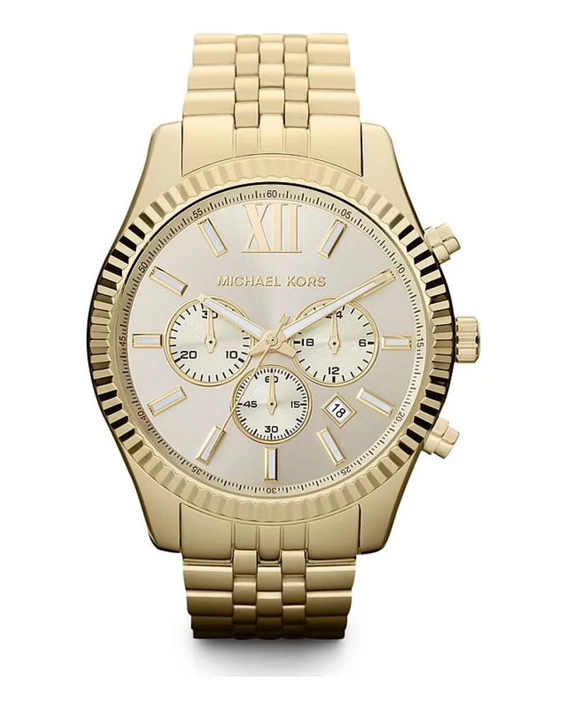 Michael Kors Chronograph Lexington Gold
